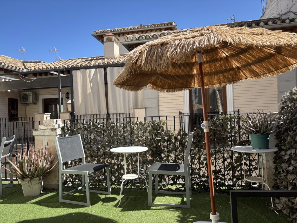 foto chula terraza sin gente